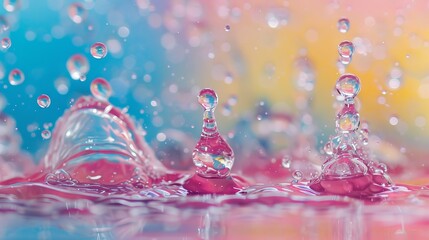 Vibrant 2025  celebratory colors with splatters and splashes, symbolizing new beginnings