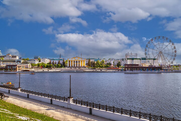 Cheboksary Bay embankment, Russia