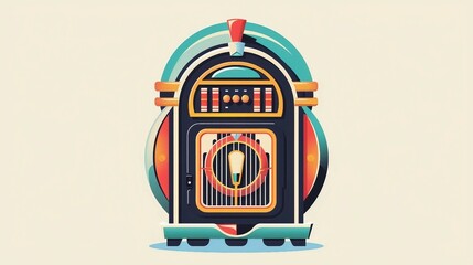 a jukebox jukebox with a jukebox on top of it