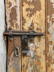 Old door locks in utility rooms scheduled for demolition