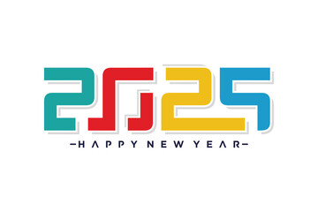 2025 logo vector design with modern style