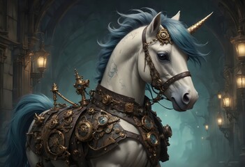 steampunk horse