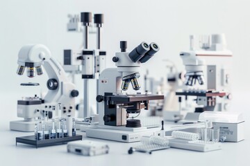 Advanced Scientific Laboratory Equipment Microscope for Medical and Research Purposes