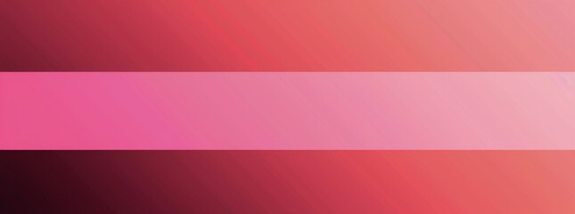Fototapeta premium Abstract Pink And White Gradient Background With Horizontal Stripe