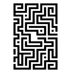 Labyrinth business solutions. Vector illustration. can be used for workflow layout, banner, diagram, number options, step up options, Infographics, web design.
