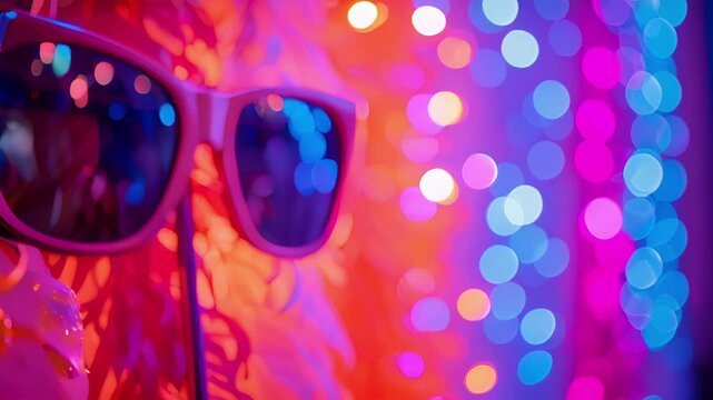 A detailed shot of a stateoftheart photo booth complete with props and filters to capture memories of the event.