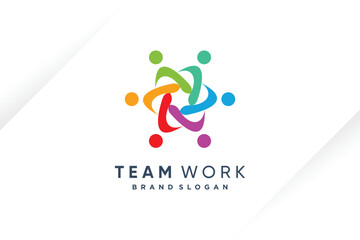 Community design element idea with modern creative concept high resolution vector