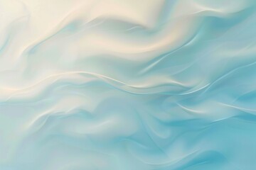 Obraz premium Soft and dreamy background with gentle waves of light blue, white, or pale yellow colors