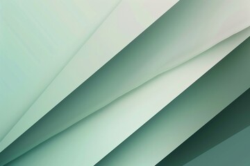 Obraz premium Light green and white background with diagonal lines and a light gradient