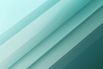 Obraz premium Light blue and teal gradient background with diagonal stripes