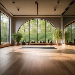 modern yoga studio