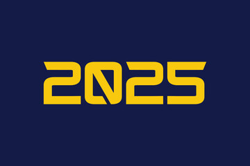 2025 design element idea with creative unique concept high resolution vector