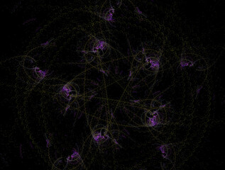 Imaginatory fractal abstract background Image