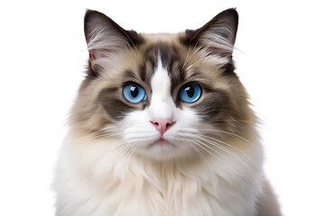 Obraz premium Ragdoll Cat The Gentle Giant of the Feline World