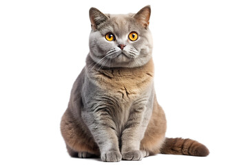 Obraz premium British Shorthair Cat The Teddy Bear of the Cat World