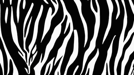 Seamless zebra skin pattern, animal print, 16:9, 300 dpi with space for text 