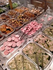 Food at the restaurant 