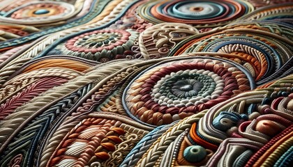 fabric texture background,Generative AI