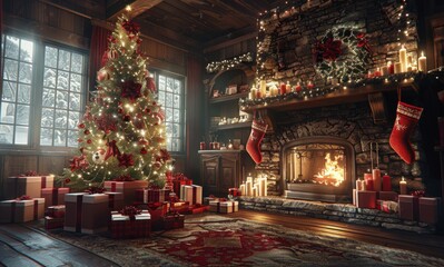 Cozy Christmas Cabin