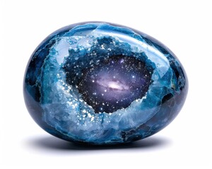 Close-up on a special marble stone with vivid colors and texture