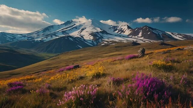 Stunning Mount Aragats Armenia