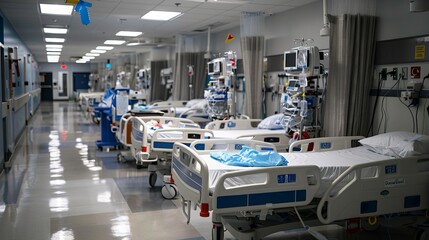 COVID-19 is spreading quickly, filling hospitals and causing a shortage of beds.