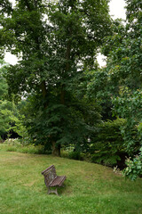 Obraz premium Stromovka Royal Game Reserve, large public park in the Bubenec district of Prague, capital of Czech Republic