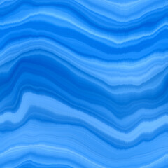 Modern summer striped blur wash seamless pattern background for trendy beach wear and coastal living designs. Repeatable alcohol ink bleed effect in blue white indigo colors