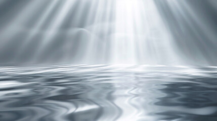 Gray Background for Product Presentation with Beam of Light: A gray background designed for product presentations, featuring a beam of light.