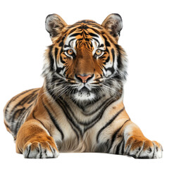 Obraz premium Photo of Tiger isolated on transparent background