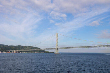 明石海峡大橋・淡路島