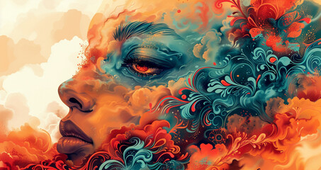 fire in the forest