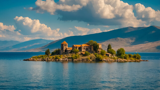 Stunning Lake Sevan Armenia