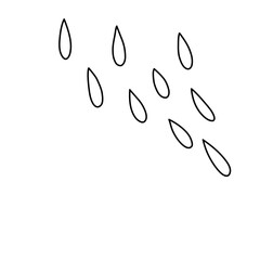 Fototapeta premium raindrop group