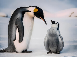 Obraz premium penguins