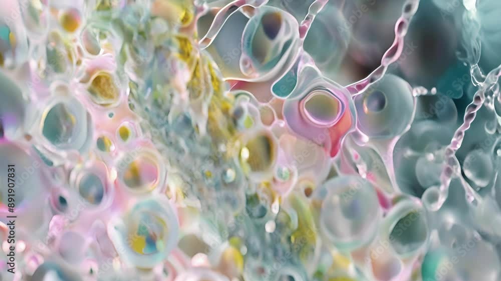 Aufkleber a magnified look at the complex network of microfilaments surrounding a cilium providing structural 