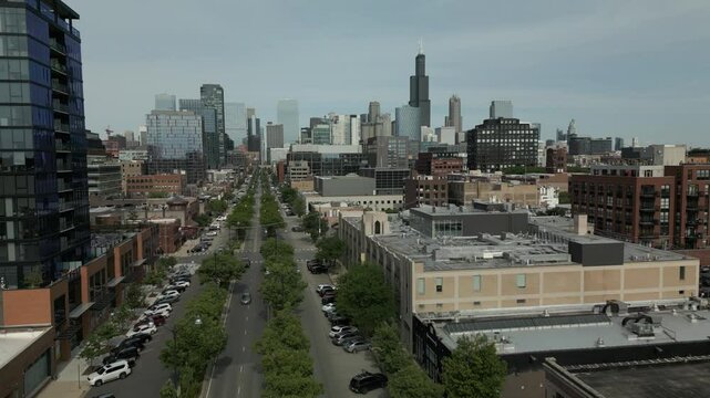 Chicago from the West Loop