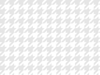 和柄のパターンの背景テクスチャ、グレーの千鳥格子のベクターイラスト