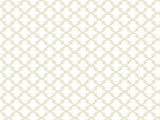 和柄パターンの背景壁紙素材、金色の松皮菱の模様のベクターイラスト