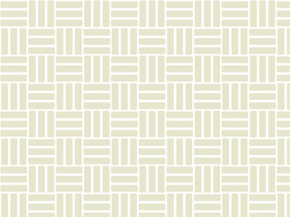 和柄のシームレスなパターン素材、金色の三崩しの模様のベクターイラスト