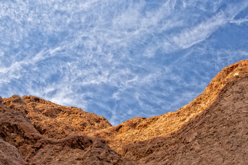 Rock formations on the Echo canyon walking trail