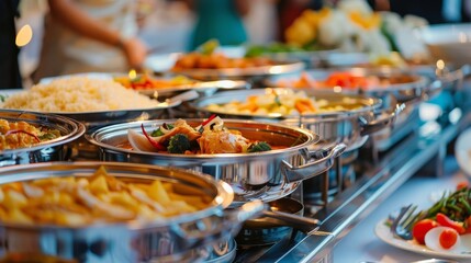 Experienced catering services for events provided by skilled and professional team