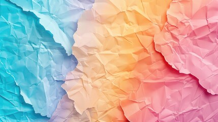 Colored background with sugared paper