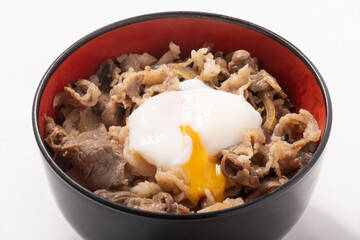 温たま牛丼
