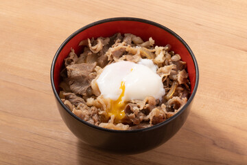 温たま牛丼