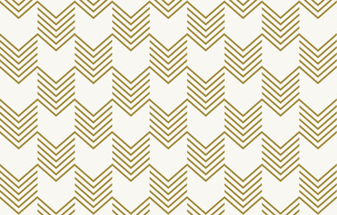 Ethnic tribal gold arrow line background. Seamless tribal pattern, folk embroidery, tradition geometric  ornament. Traditional design for fabric, textile, print, rug, paper