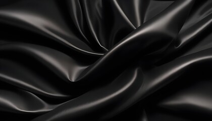 Obraz premium Clear Plain Shiny Soft Vintage Bokeh Cloudy Wave Like Geometric Black Background or Texture