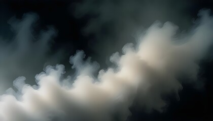 Clear Plain Shiny Soft Vintage Bokeh Cloudy Wave Like Geometric Black Background or Texture