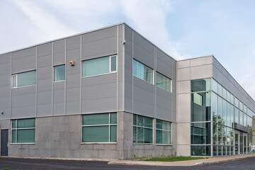 Generic small business building exterior