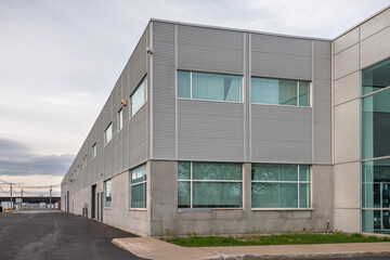 Generic small business building exterior
